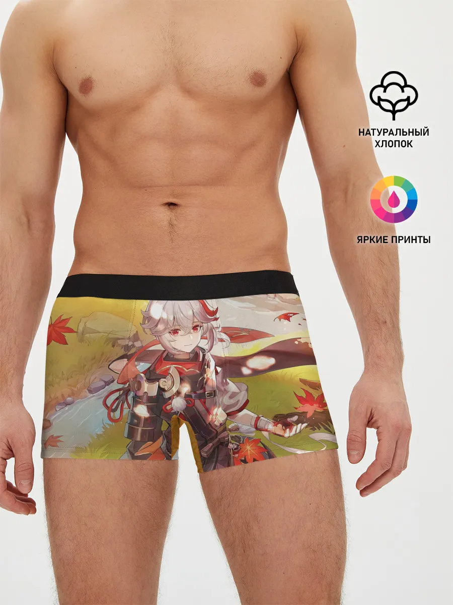 Мужские трусы боксеры / Kaedehara Kazuha