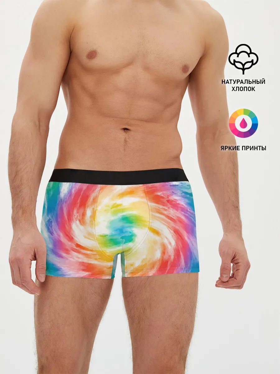 Мужские трусы боксеры / РАДУЖНЫЙ УРАГАН | HURRICANE