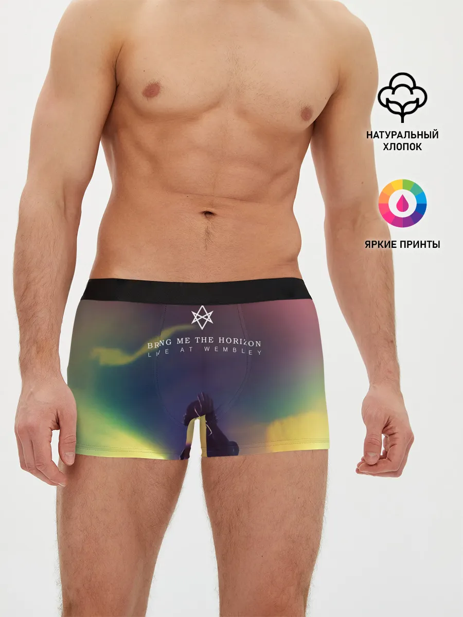 Мужские трусы боксеры / Live at Wembley BMTH