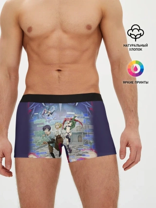 Мужские трусы боксеры / Full Dive RPG Poster