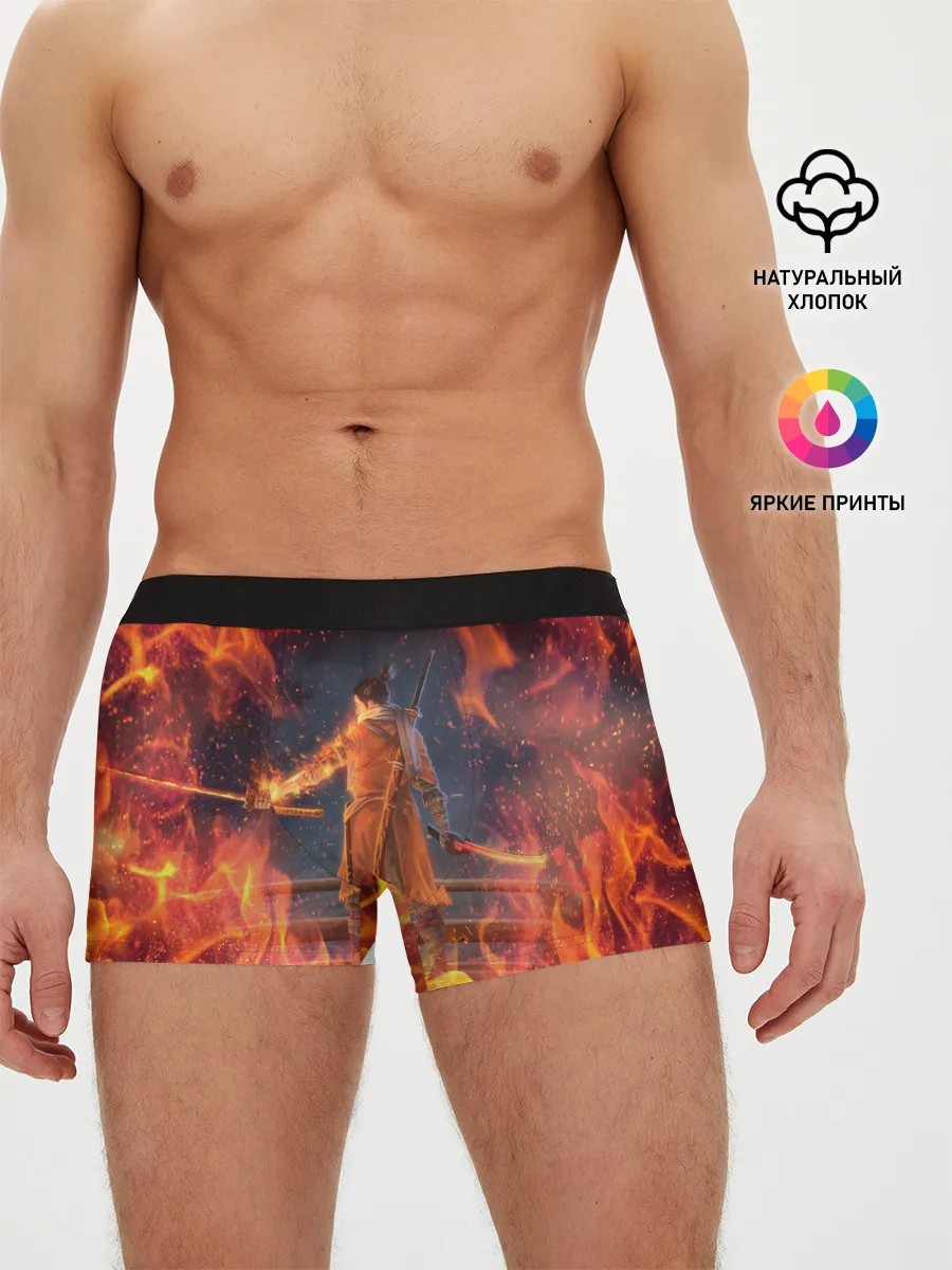 Мужские трусы боксеры / Warrior | Sekiro shadows die twice