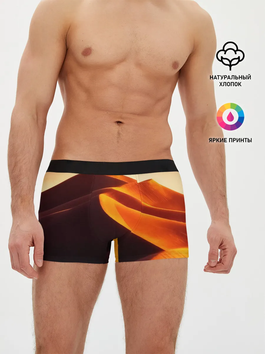 Мужские трусы боксеры / Пустыня дюна барханы