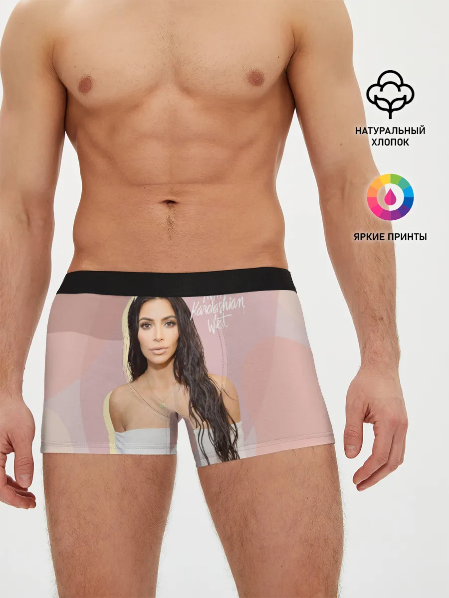 Мужские трусы боксеры / Ким Кардашьян
