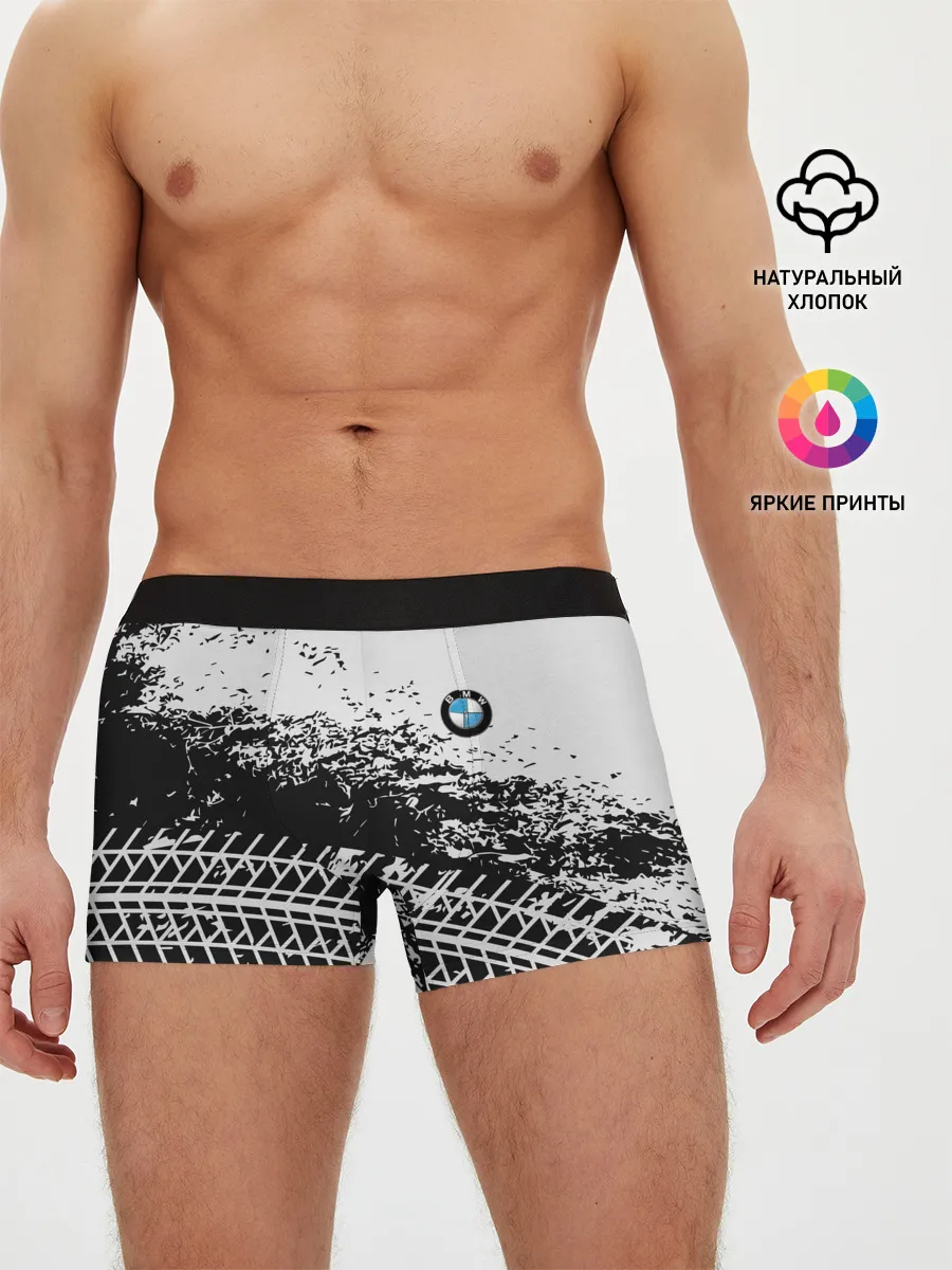Мужские трусы боксеры / СЛЕД БМВ | BMW