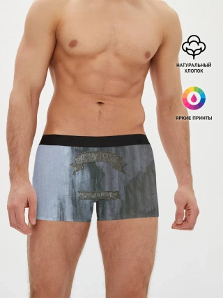 Мужские трусы боксеры / New Jersey - Bon Jovi