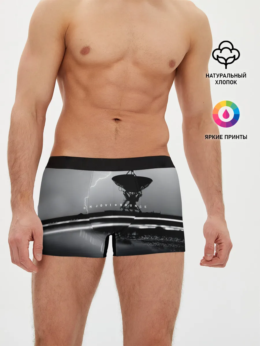 Мужские трусы боксеры / Bounce - Bon Jovi