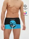 Мужские трусы боксеры / Smail Blue