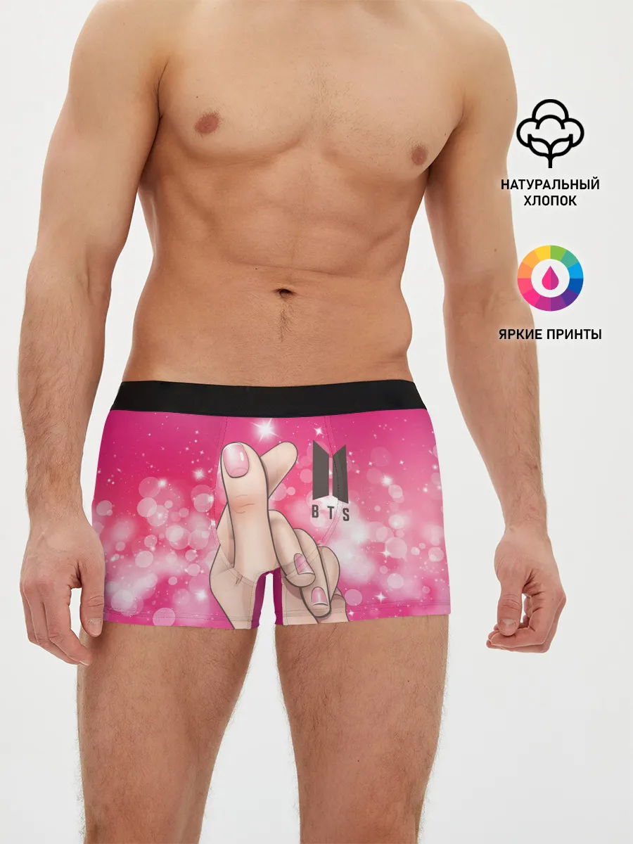 Мужские трусы боксеры / BTS | БТС