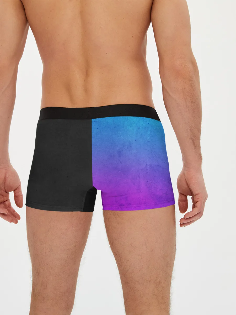 Мужские трусы боксеры / Gradient emoji