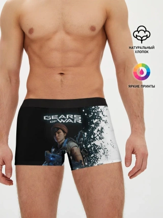 Мужские трусы боксеры / GEARS OF WAR | ШЕСТЕРЕНКИ
