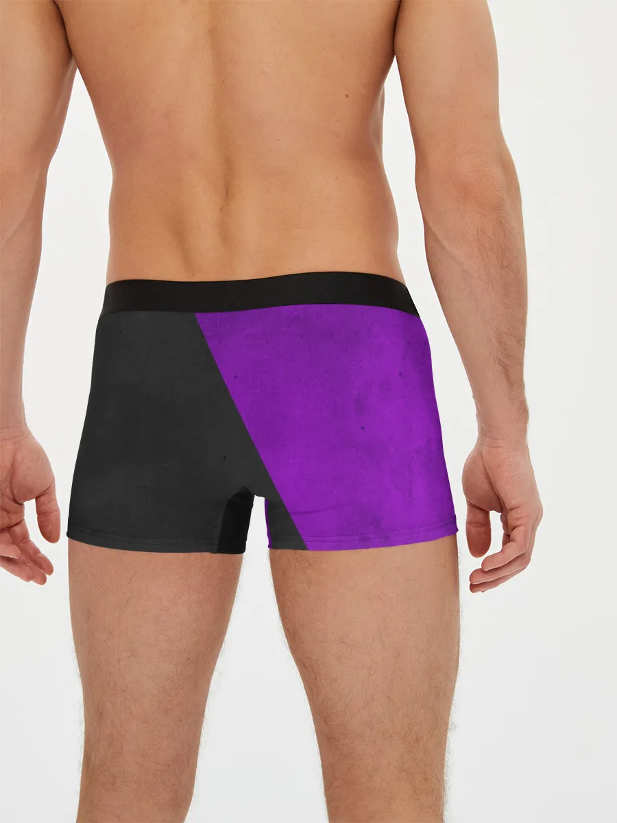Мужские трусы боксеры / Purple Smile