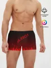 Мужские трусы боксеры / ДЬЯВОЛ | КРАСНЫЙ ОГОНЬ