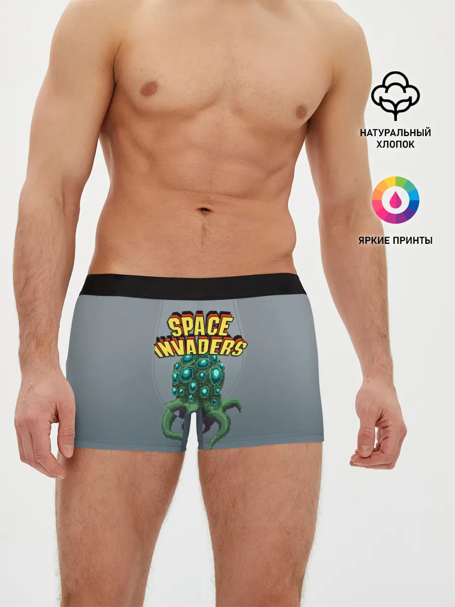Мужские трусы боксеры / Space Invaders | Old game