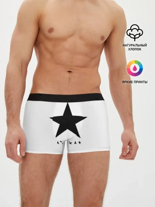Мужские трусы боксеры / Blackstar - David Bowie