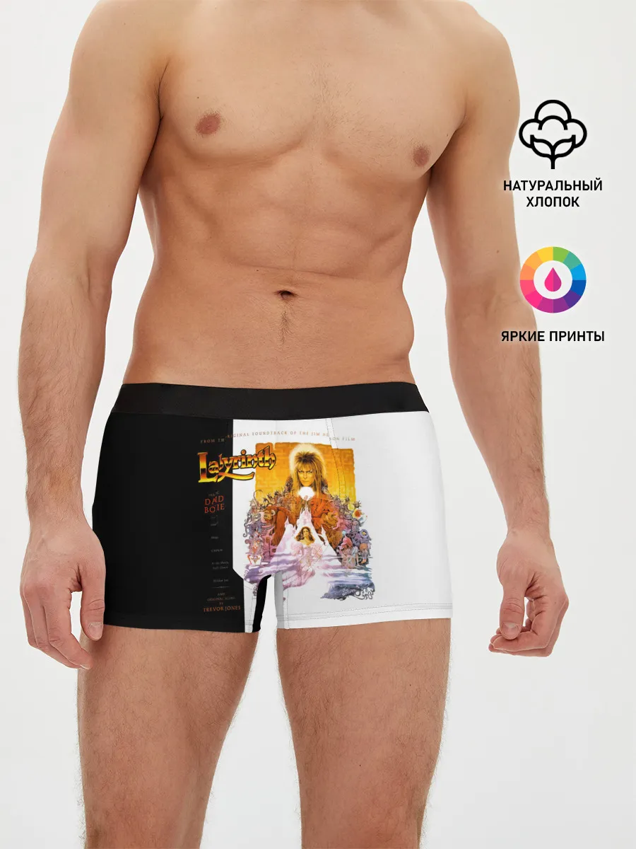 Мужские трусы боксеры / Labyrinth - David Bowie