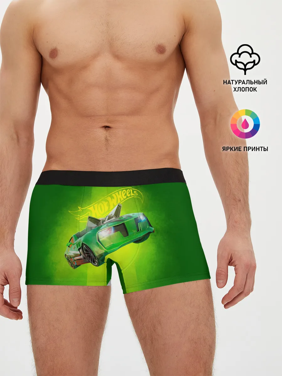 Мужские трусы боксеры / Hot Wheels. Хот Вилс
