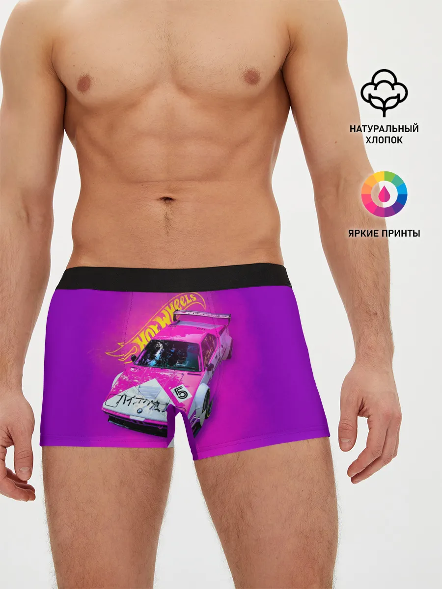 Мужские трусы боксеры / Hot Wheels. Хот Вилс