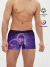 Мужские трусы боксеры / Кэ Цин в сиреневом тумане