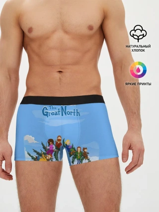 Мужские трусы боксеры / The Great North