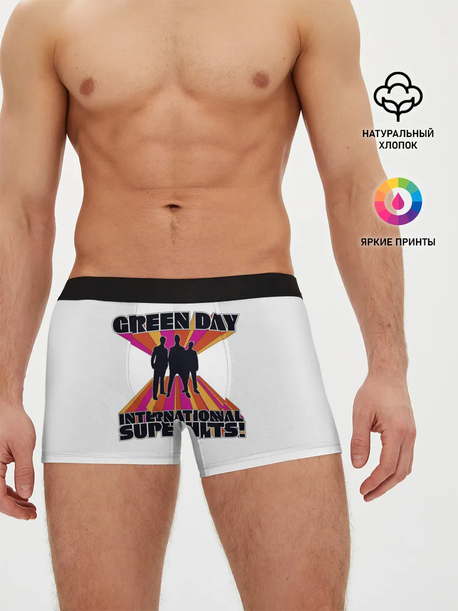Мужские трусы боксеры / International Superhits! Green Day