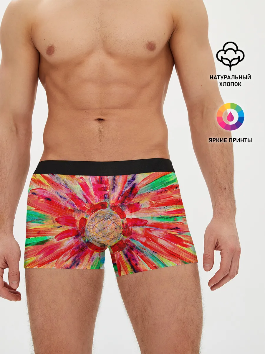 Мужские трусы боксеры / Освобождение от 3D