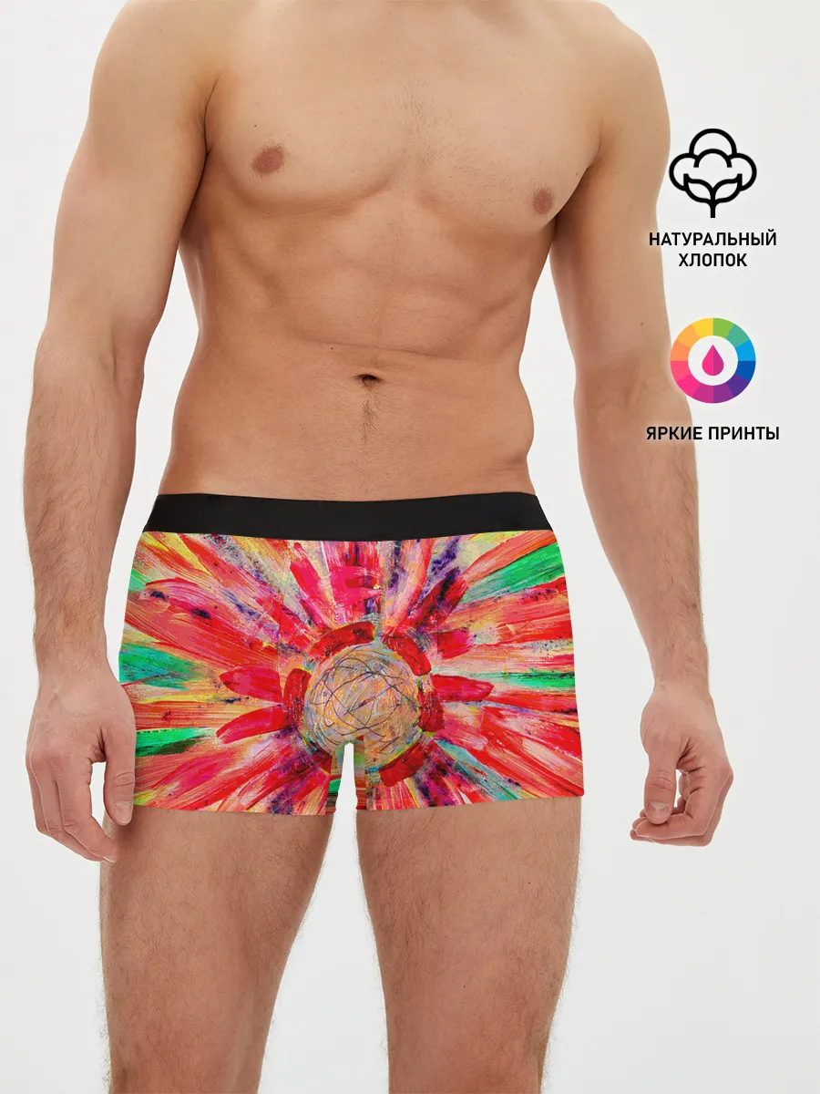 Мужские трусы боксеры / Освобождение от 3D