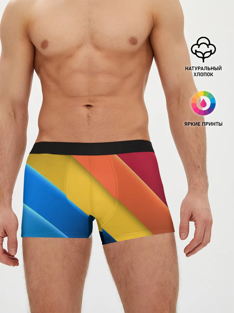 Мужские трусы боксеры / Полутона и оттенки