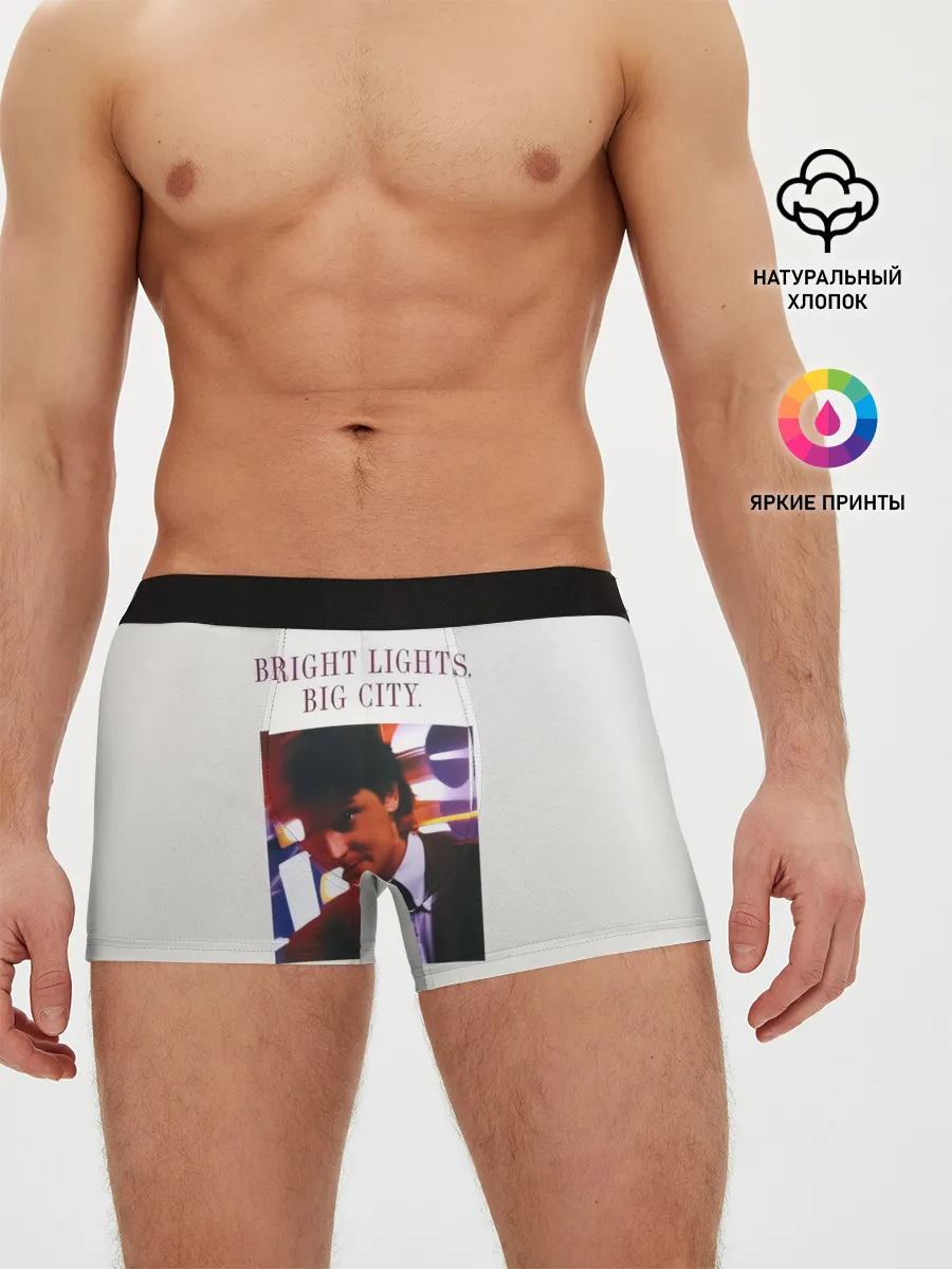 Мужские трусы боксеры / Bright Lights, Big City - Depeche Mode