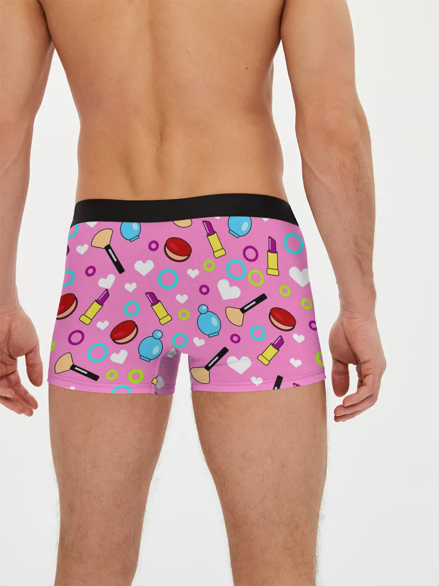 Мужские трусы боксеры / кролик и косметика