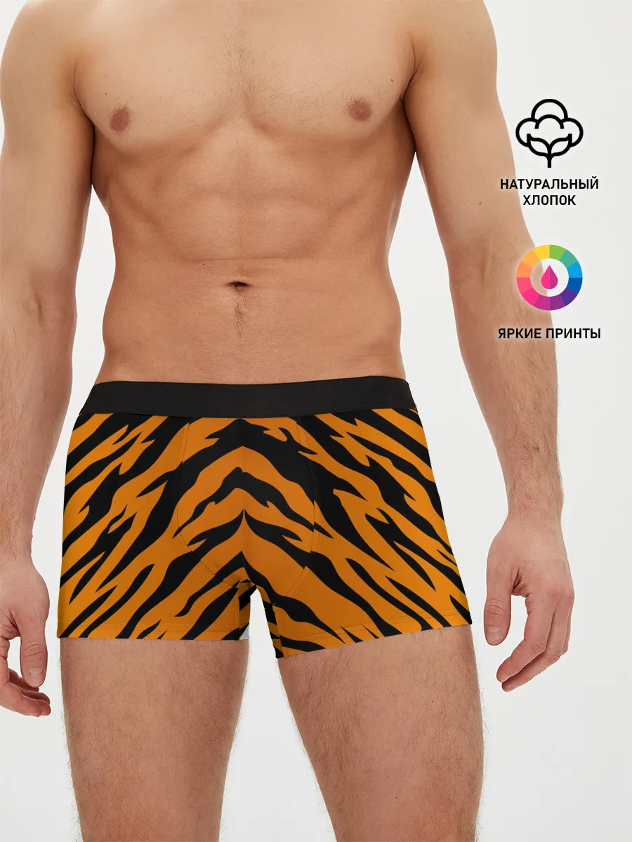 Мужские трусы боксеры / Шкура тигра