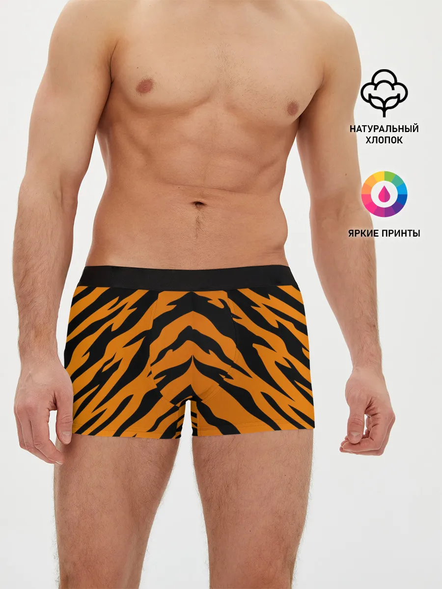 Мужские трусы боксеры / Шкура тигра