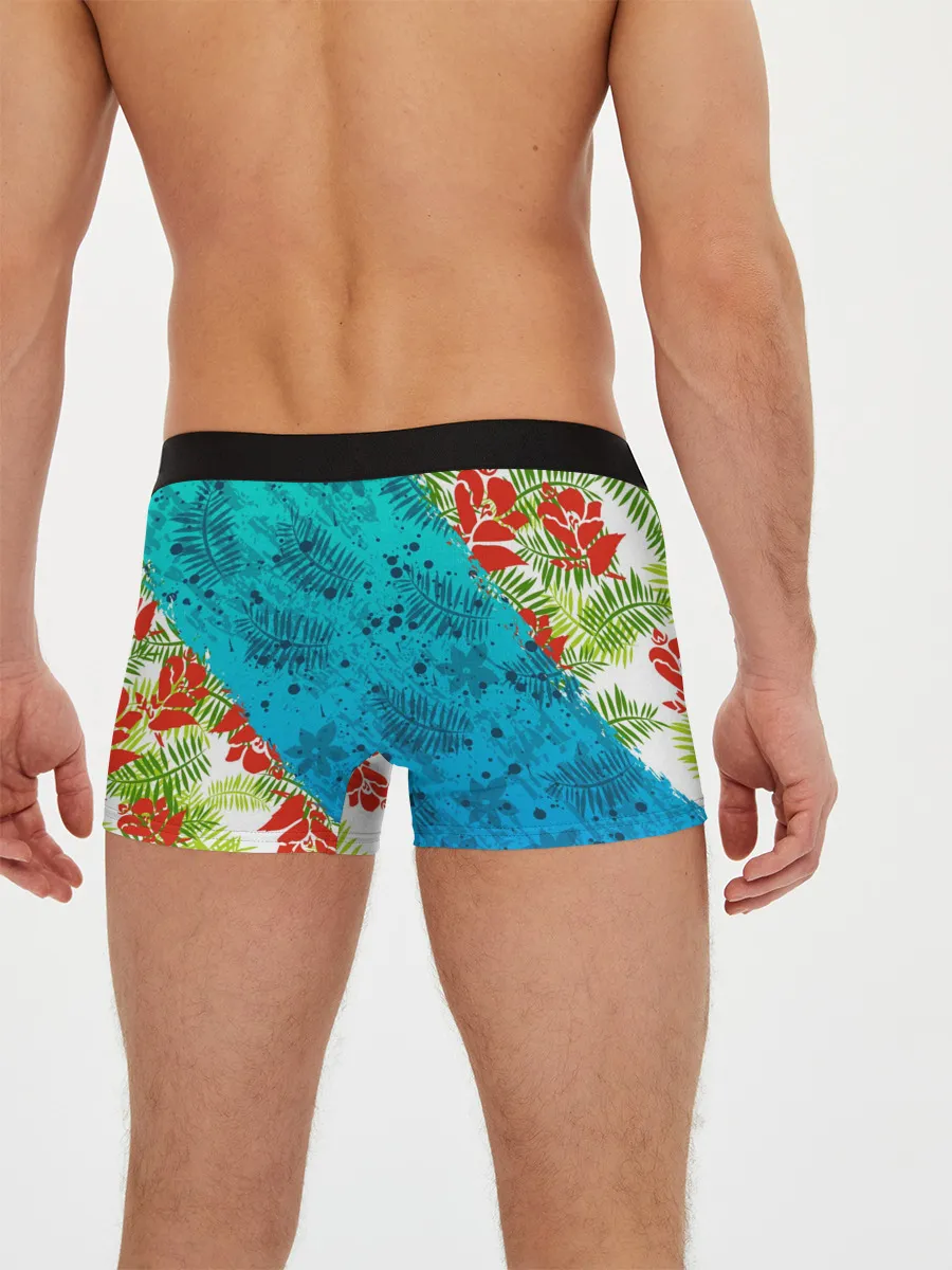 Мужские трусы боксеры / ЛЕТНИЕ КРАСКИ | ТРОПИКИ / SUMMER / МОРЕ