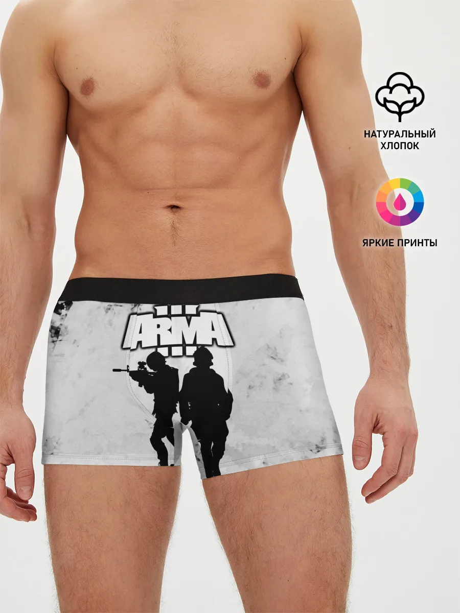 Мужские трусы боксеры / Arma / Арма,Tactical Simulator