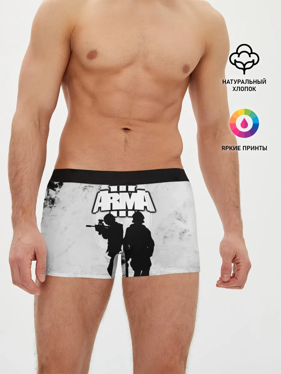 Мужские трусы боксеры / Arma / Арма,Tactical Simulator