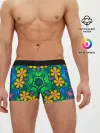 Мужские трусы боксеры / Цветы и узоры - Калейдоскоп
