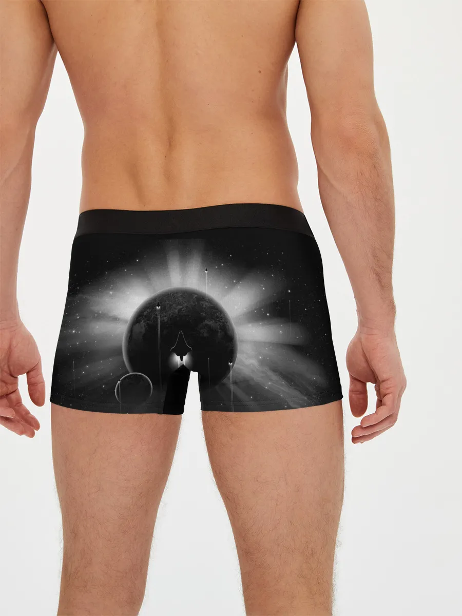Мужские трусы боксеры / Space X