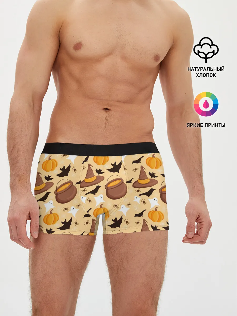 Мужские трусы боксеры / Хеллоуин у ведьмы