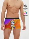 Мужские трусы боксеры / Единорог | Unicorn | Rainbow