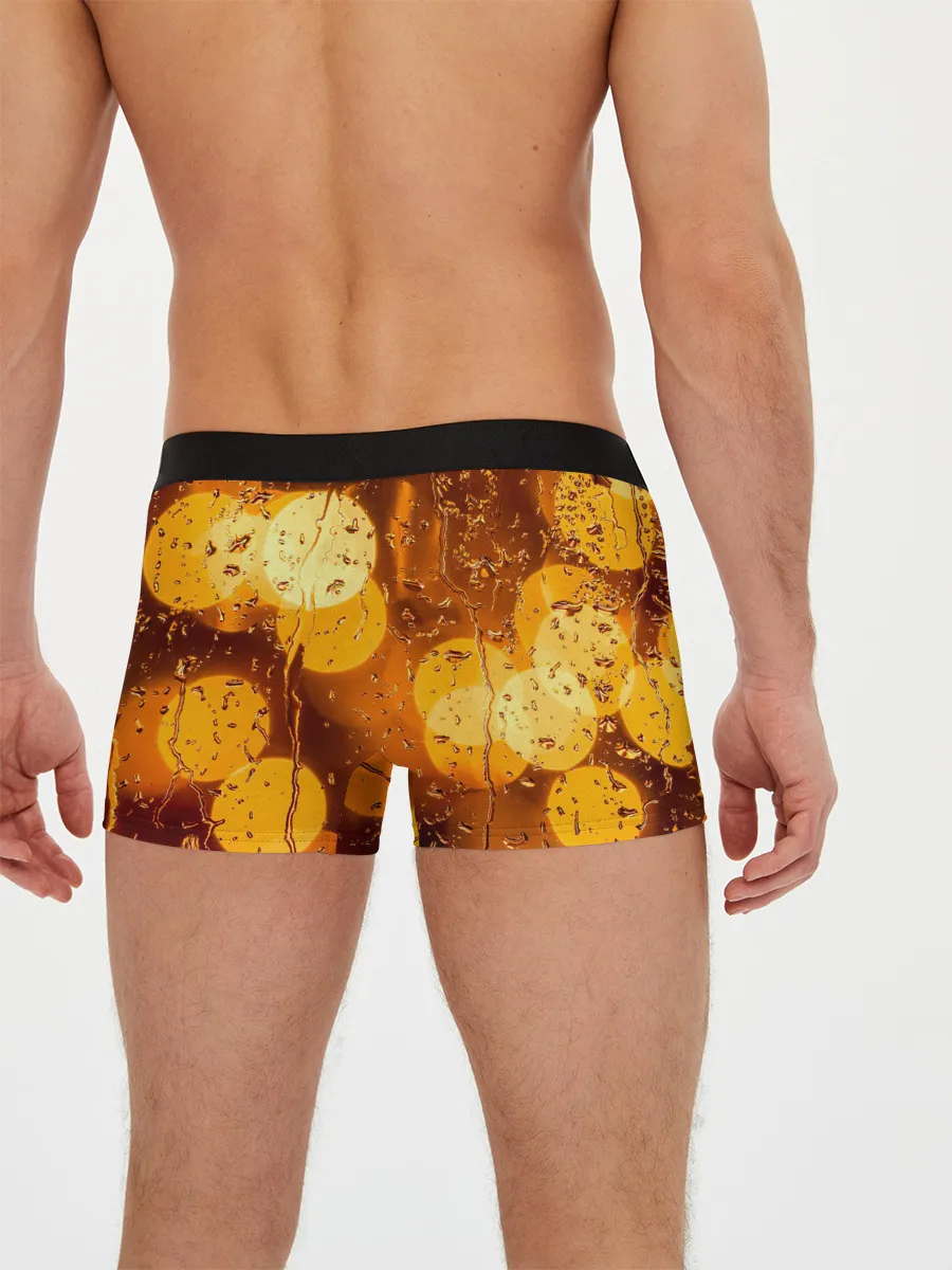 Мужские трусы боксеры / Дождик золотой