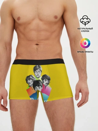 Мужские трусы боксеры / Банда Битлов
