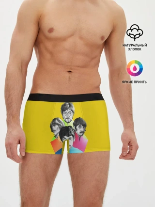 Мужские трусы боксеры / Банда Битлов