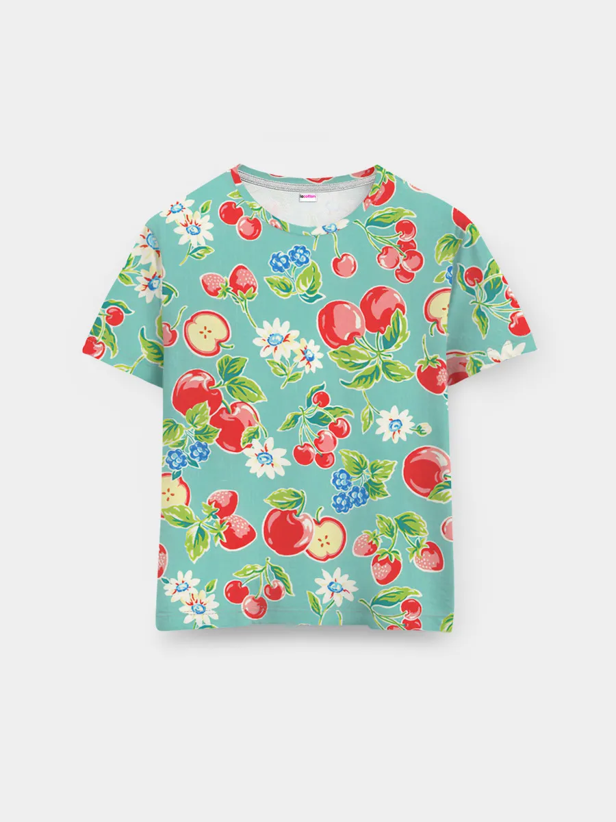 Мужская базовая футболка / Яркое лето