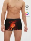 Мужские трусы боксеры / Красная луна на Хэллоуин