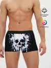 Мужские трусы боксеры / Мерцающий череп