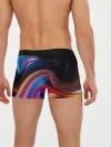 Мужские трусы боксеры / Цветные неоновые волны