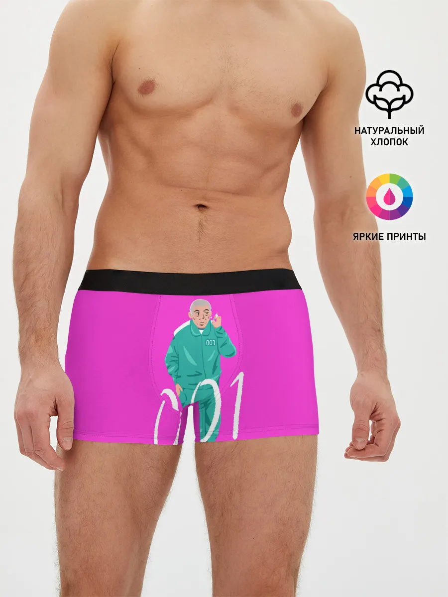 Мужские трусы боксеры / Player 001