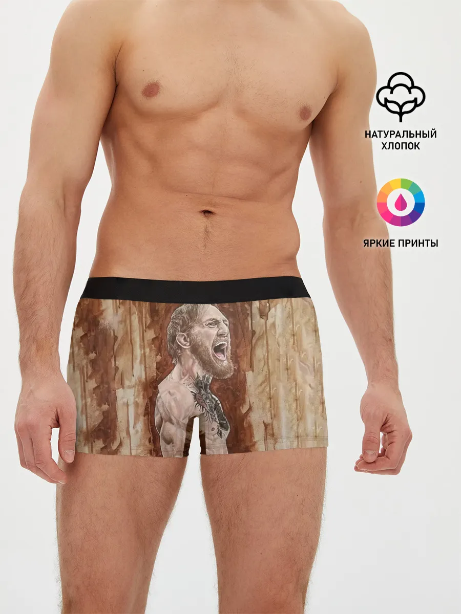 Мужские трусы боксеры / Ярость Конора МакГрегора