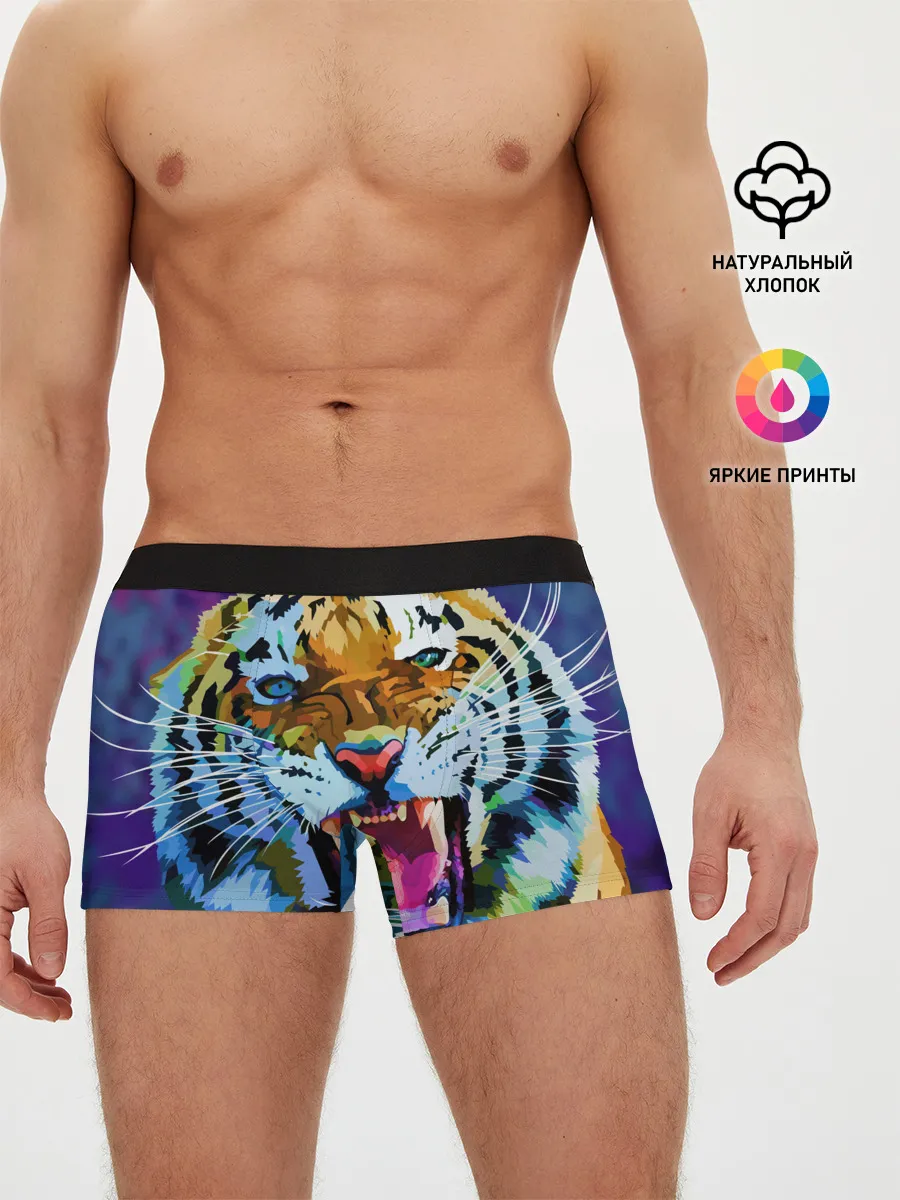 Мужские трусы боксеры / Рычащий Шархан