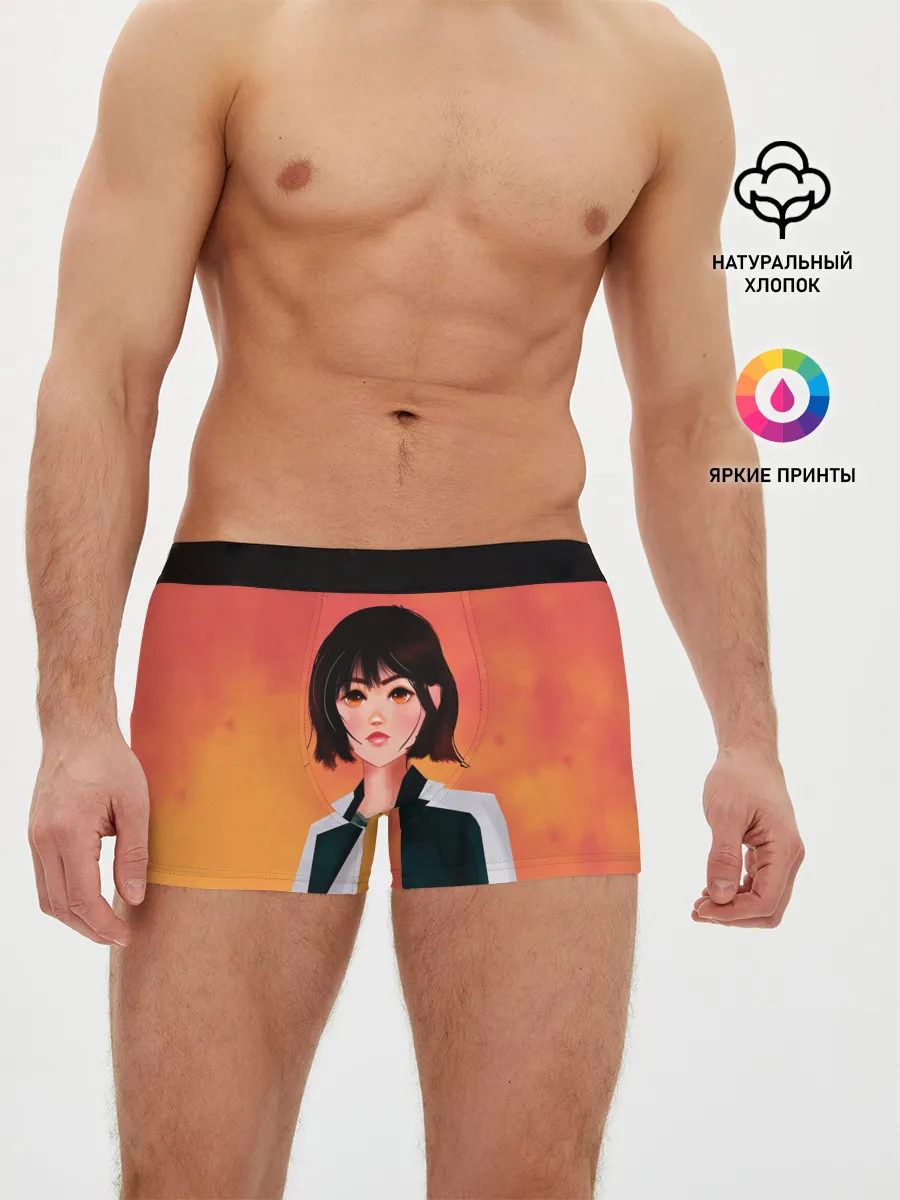 Мужские трусы боксеры / Красавица 067