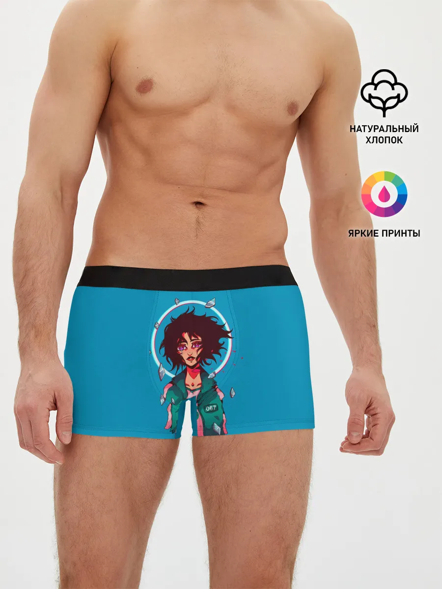 Мужские трусы боксеры / Плачущая 067